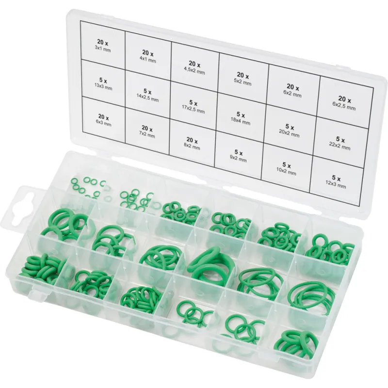 Assortiment de joints toriques pour climatisation HNBR x 225 KS TOOLS Garantie 2 An(s)