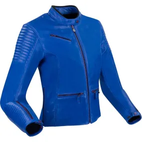 Blouson LADY CURVE SEGURA bleu - MAXXESS.FR, Blouson moto cuir
