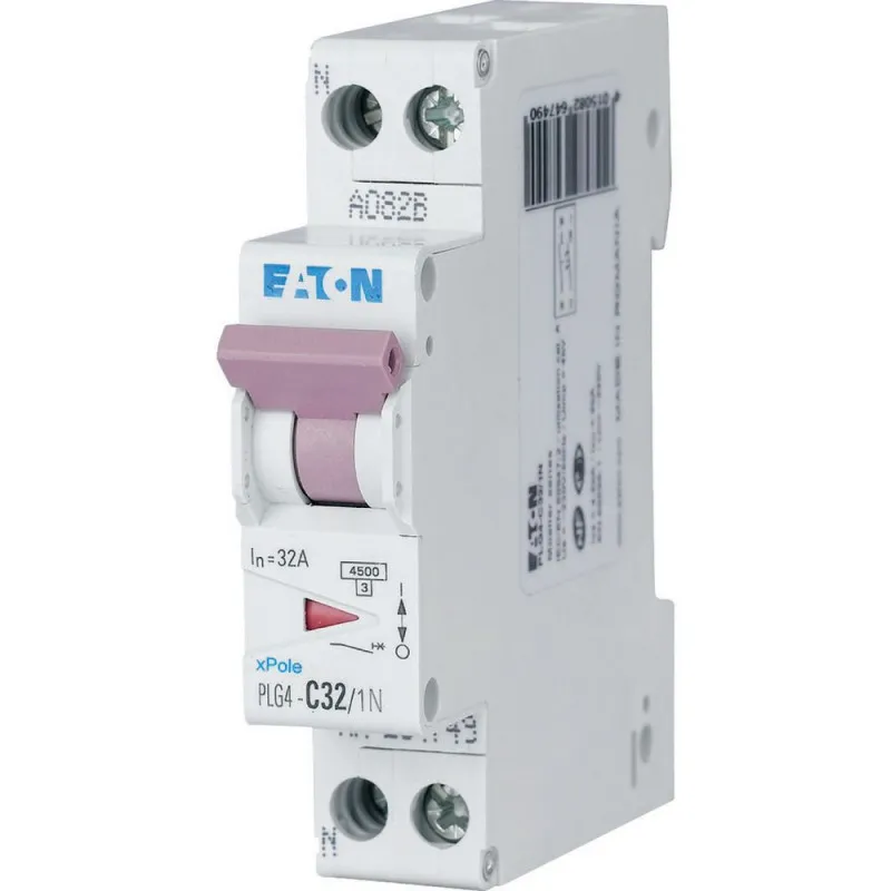 Disjoncteur Ph+N 32A 4,5kA C (Y7-264749)