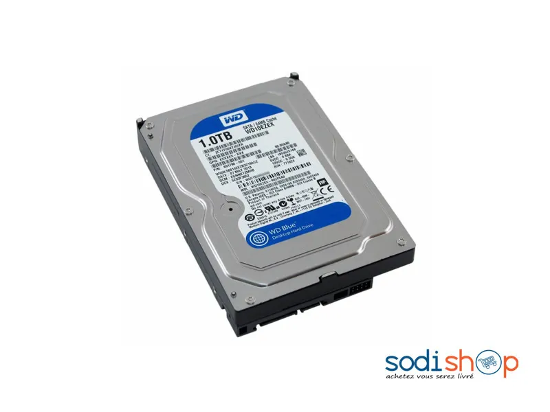 Disque Dur Interne 1TB WD Sata 