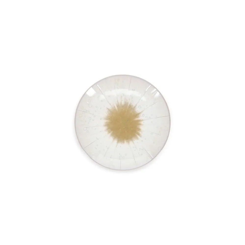 Flat plate 18xh3.5cm white eclipse