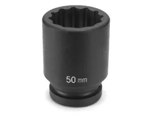 Grey Pneumatic 4130MD Douille à chocs 30mm x 12 pans longue à prise 1"