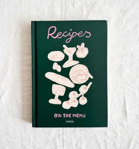 Journal de recettes Al fresco Papier UK chez Maison Mathûvû