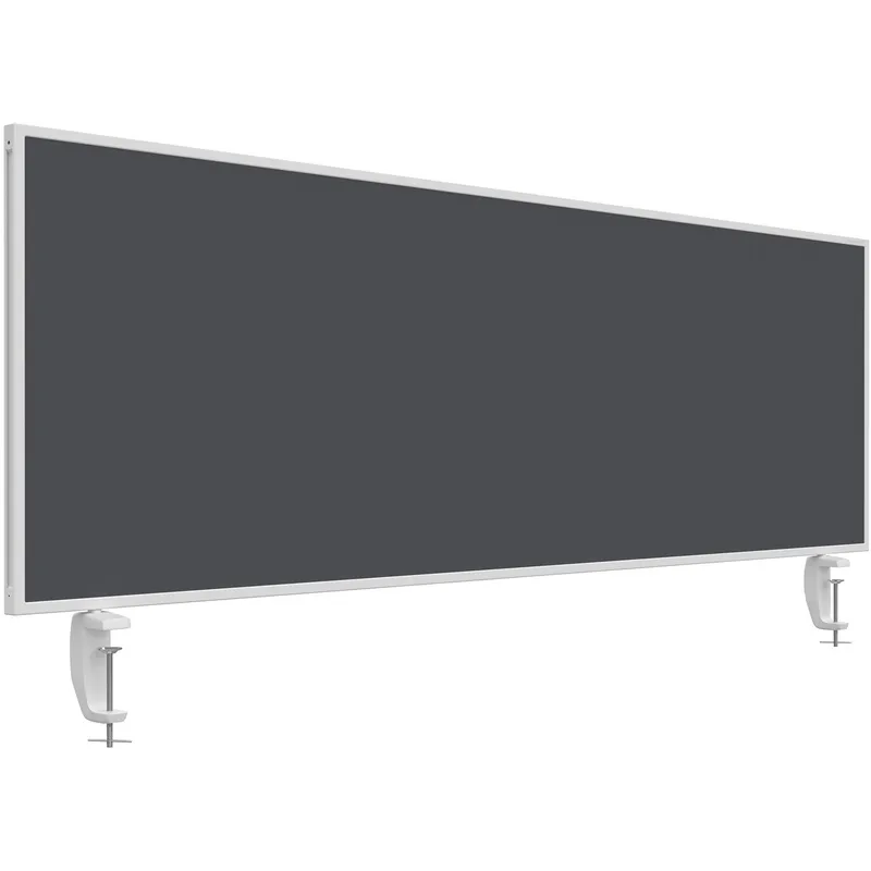 Magnetoplan cloison de bureau VarioPin, 160 x 50 cm, gris