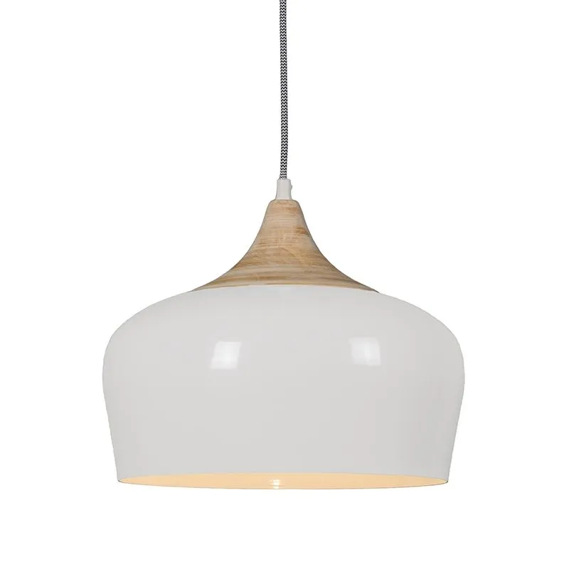Suspension Pine crème