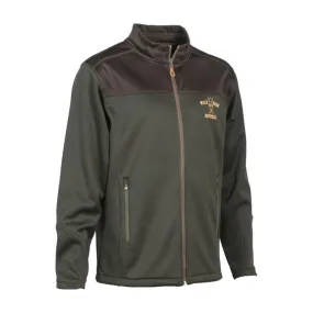 SWEAT HOMME PERCUSSION ZIPPE WILD BOAR REPUBLIC - SANGLIER - KAKI